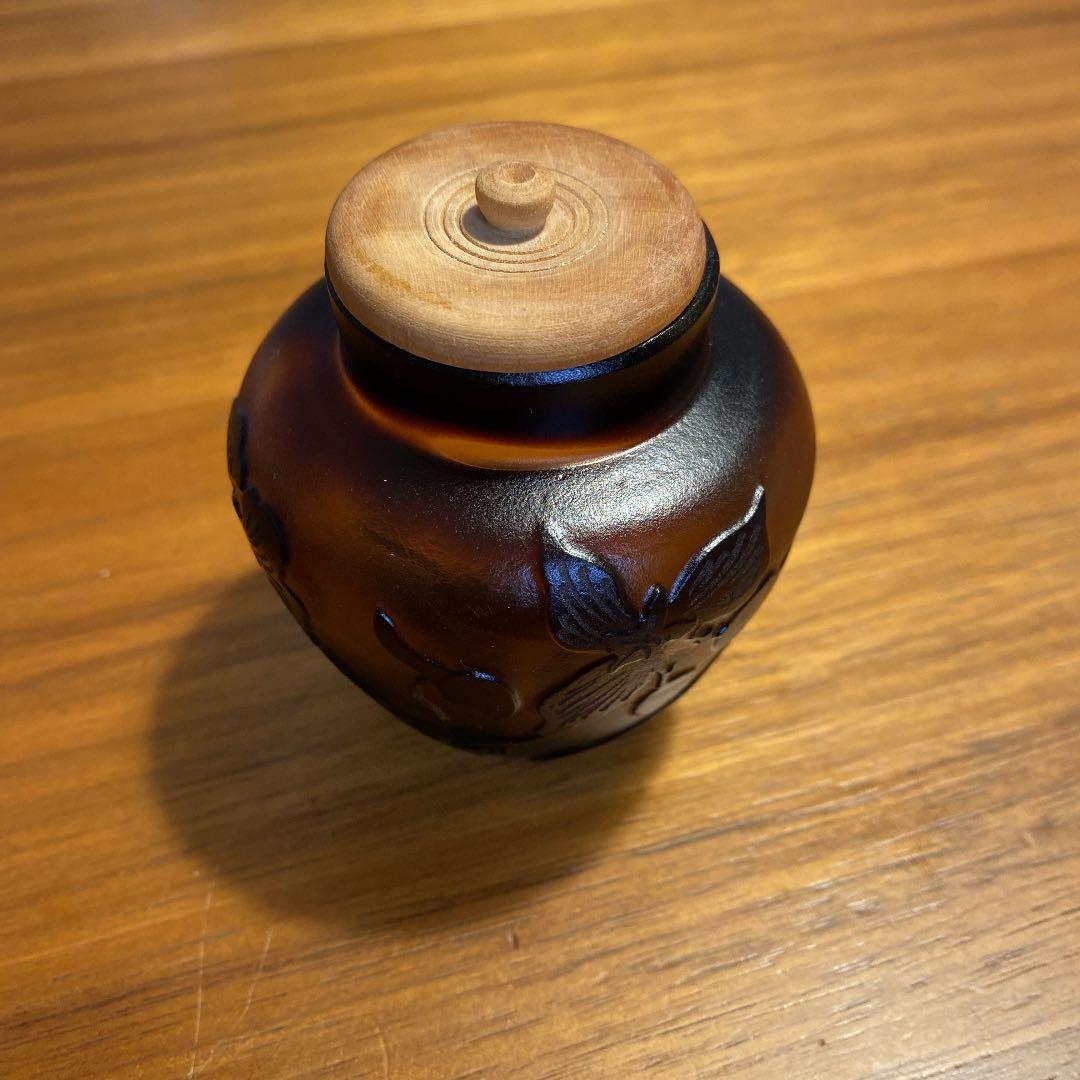 ガレ茶入