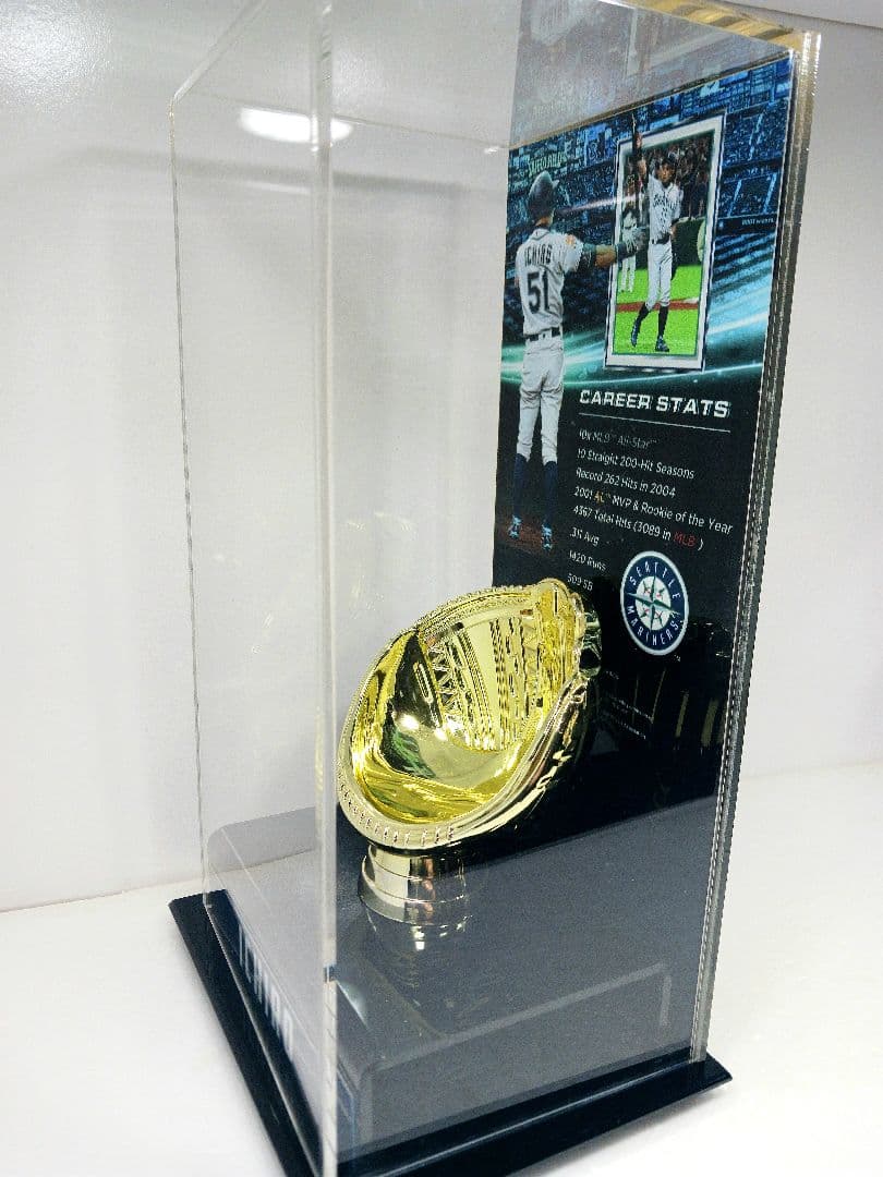 イチロー 引退記念 サインボール ディスプレイケース