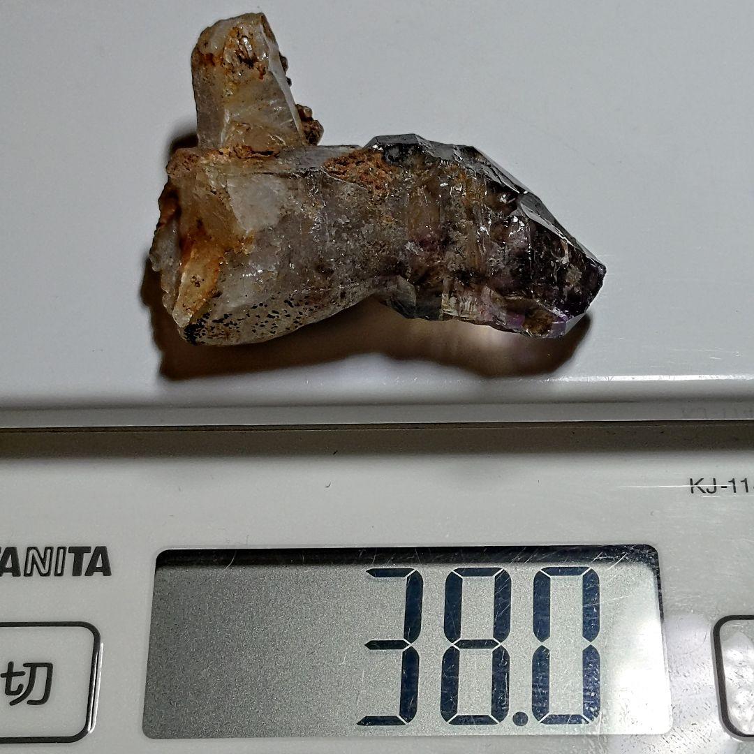 ★エレスチャルアメジスト(スーパーセブン) 大型結晶 38.0gD(SA+)