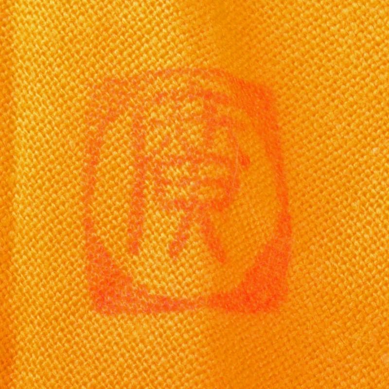 萬古焼　山本広巳作　輪花口　八角花入　共布共箱　V　R7981