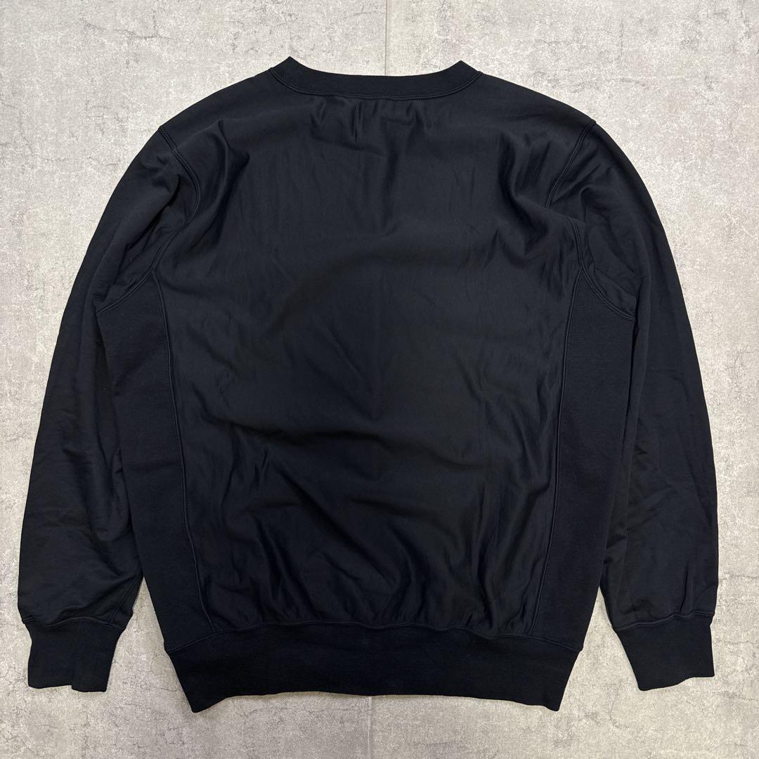 AURALEE ELASTIC HIGH GAUGE SWEAT 黒 23ss