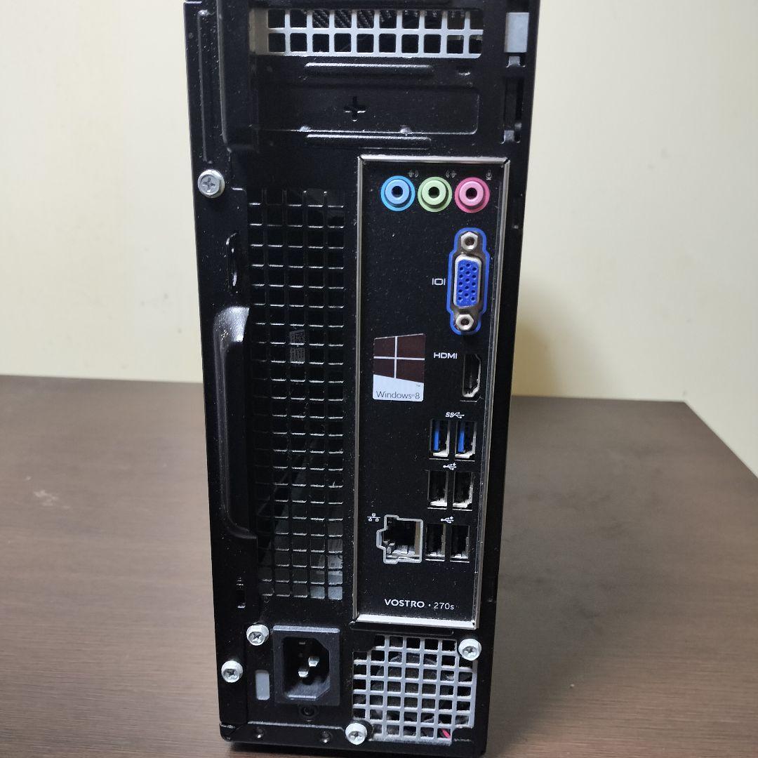Windowsデスクトップ DELL Vostro 270s i5-3470s 4GB HDD500GB