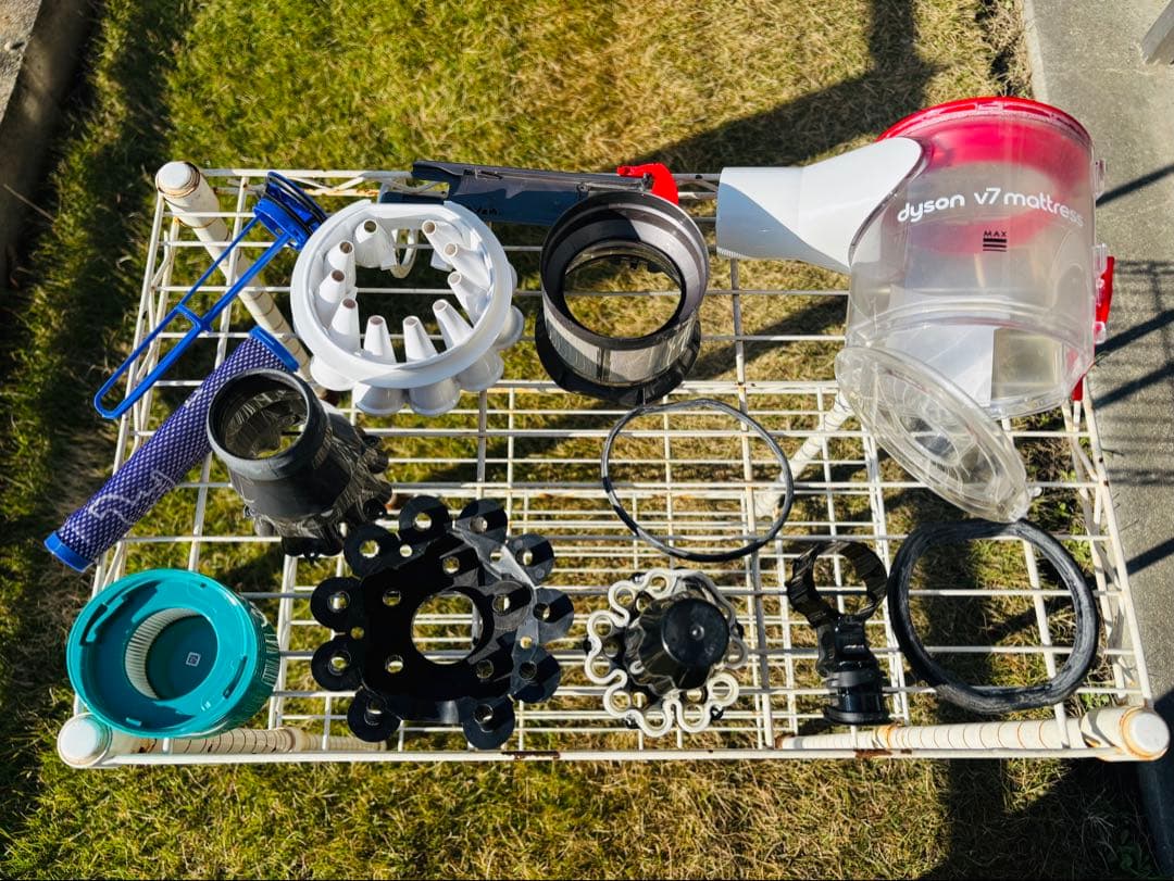 【らいく】ダイソン v7 マキタバッテリー仕様 付属品つき