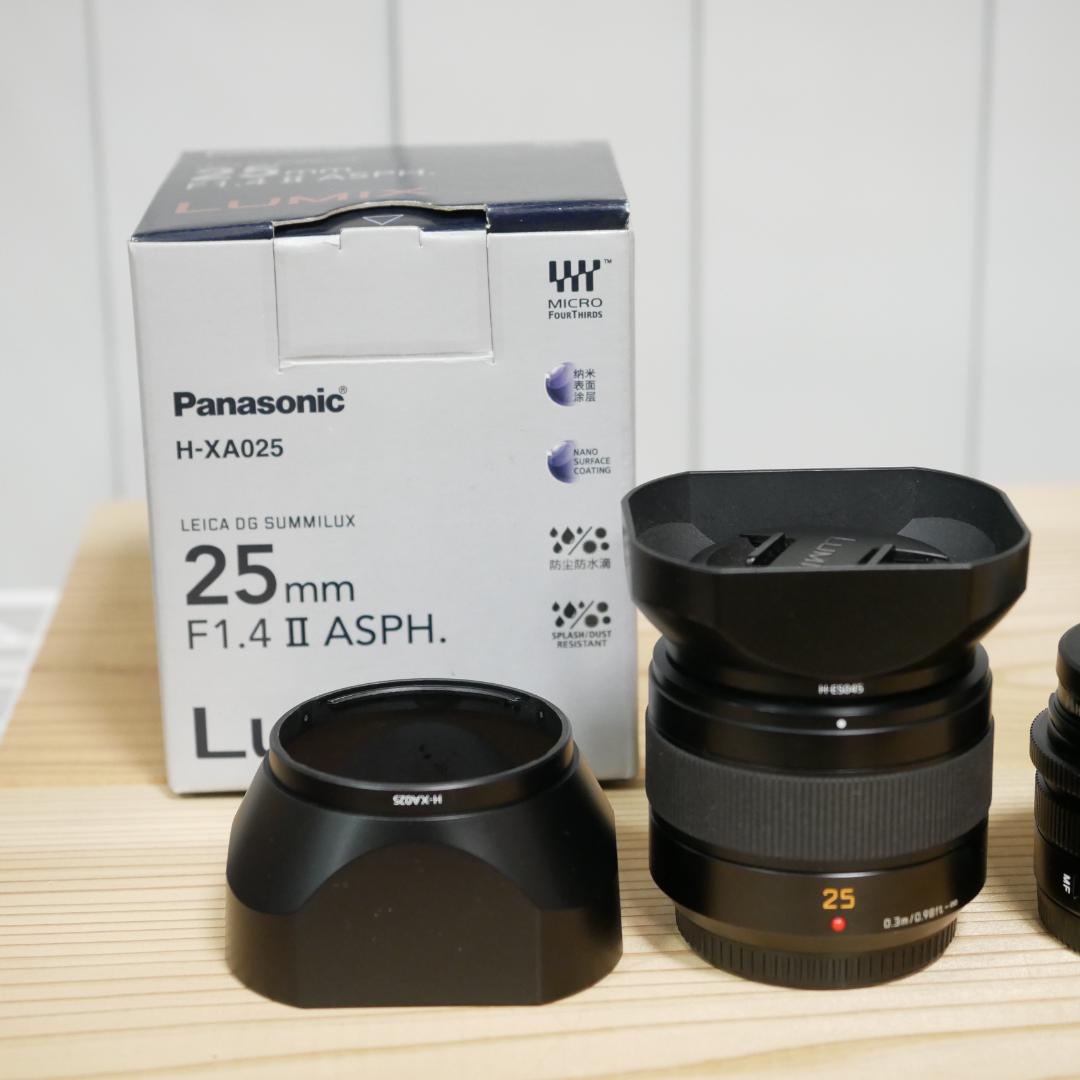 レンズ(単焦点) LEICA DG SUMMILUX 25mm F1.4 II 15mm F1.7