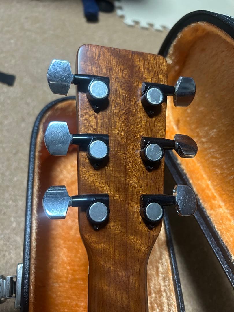 【美品】Kawai Custom アコースティックギター　ハードケース付き