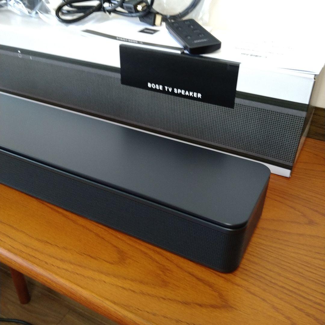 【新品同様】BOSEサウンドバー ボーズブラック　Bose TV Speaker