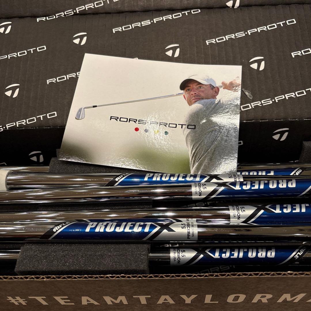 限定品テーラーメイド RORS∙PROTO プロジェクトX 5.5 マキロイ愛用