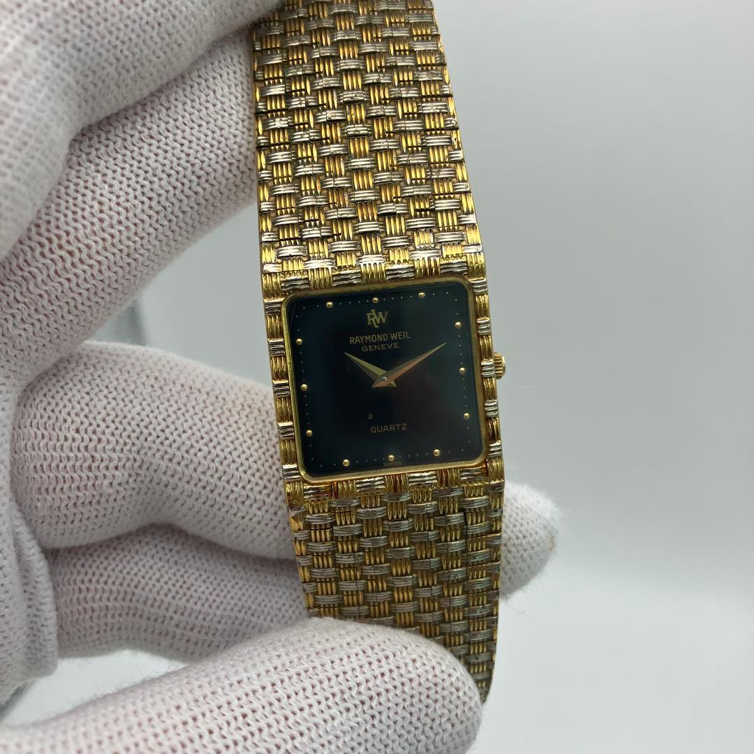 RAYMONDWEIL18KGOLDELECTROPLATED 腕時計【不動】Y