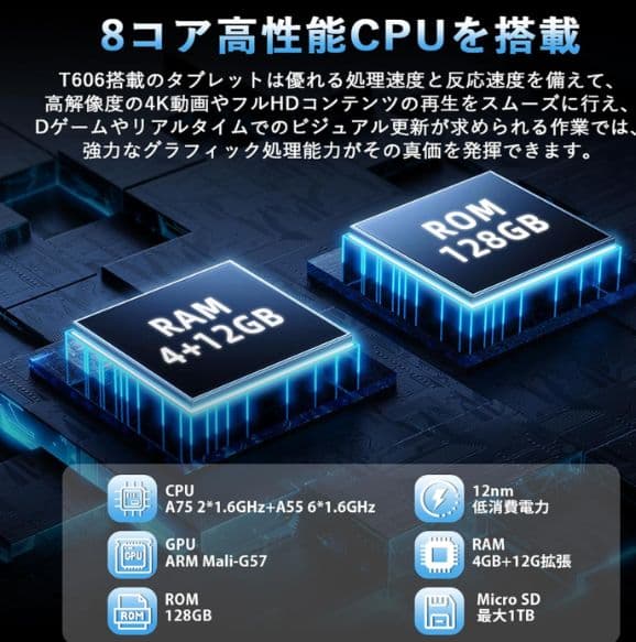 AvidPad S30 Android15 タブレット 8.7インチ