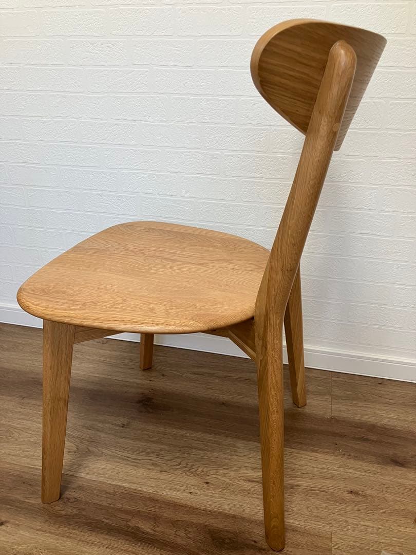 大川家具　ダイニングチェア1脚　④