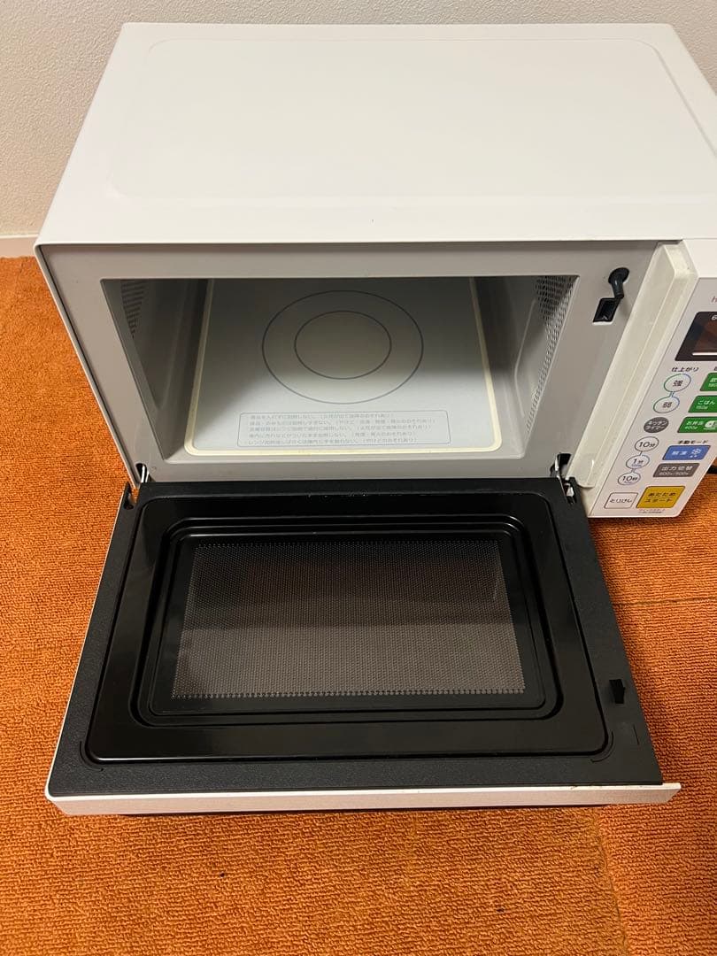 ヤマダ電機 電子レンジ 50-60Hz共用 YMW-S18B1 18L ホワイト