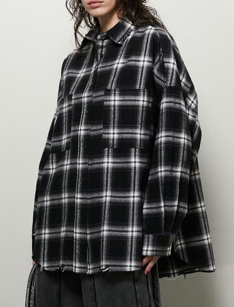 PRANK PROJECT チェックオーバーシャツ