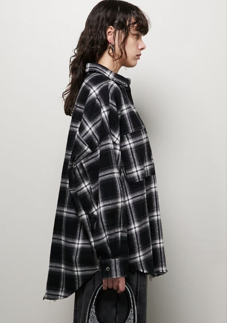 PRANK PROJECT チェックオーバーシャツ