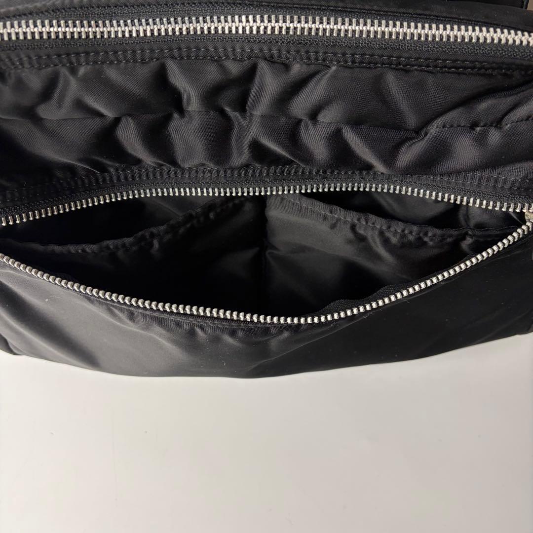 ポーター タンカー ヘルメットバッグ フラップ 2way ブラック大容量