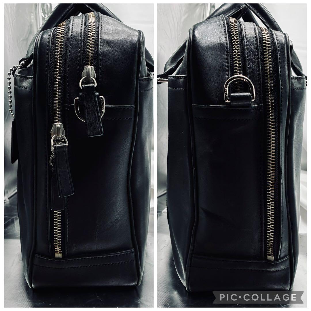 COACH F71065 レキシントン ブリーフケース ビジネスバッグ 黒