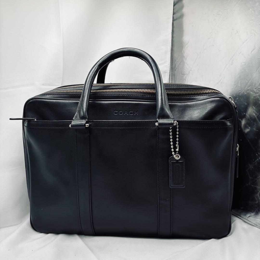 COACH F71065 レキシントン ブリーフケース ビジネスバッグ 黒