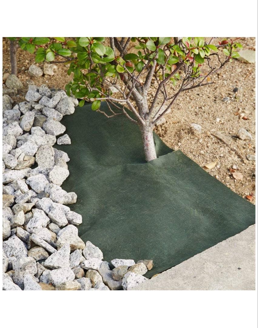 防雑草シート不織布園芸用 高透水 耐久性約８年 1m×50mピン 100本、