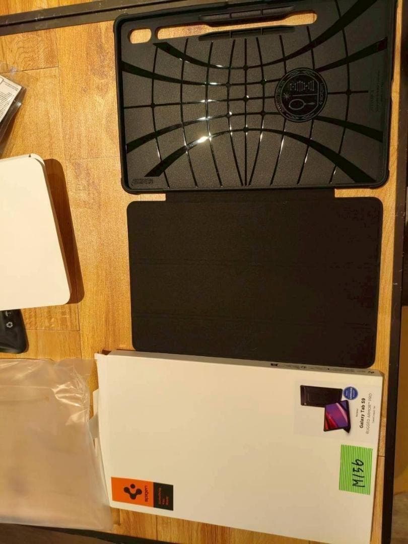 Spigen Galaxy Tab S9 ケース カバー 衝撃吸収 耐衝撃 スタ