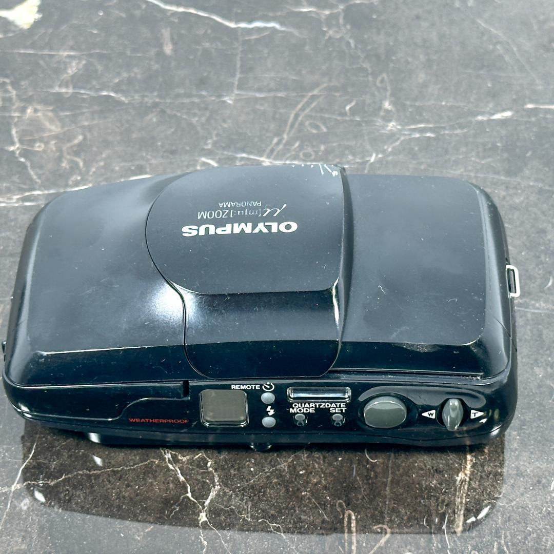 OLYMPUS μ ZOOM PANORAMA コンパクトフィルムカメラ◯