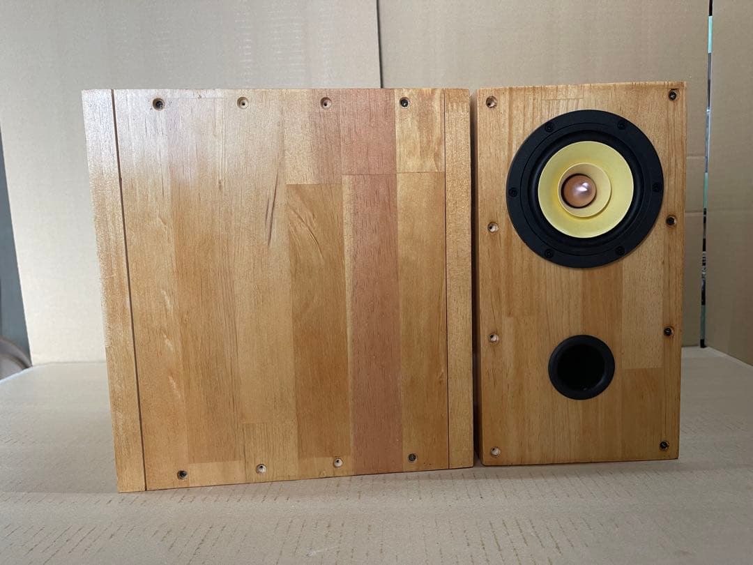 wooden5バスレフバックロード　自作スピーカー