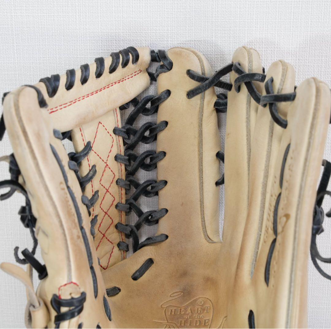 【良品】ローリングス HOH革 13インチ 外野兼用 軟式グラブ