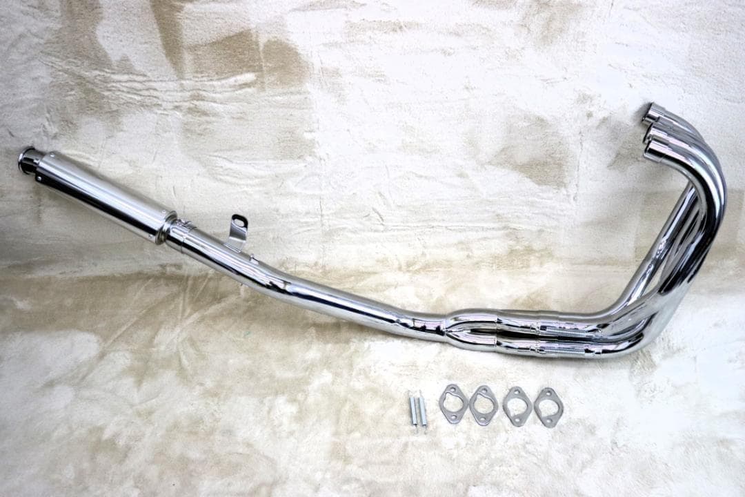 [トリプルA]　レース管　メッキ　６分割　ZRX400　サイレンサー/　～97年
