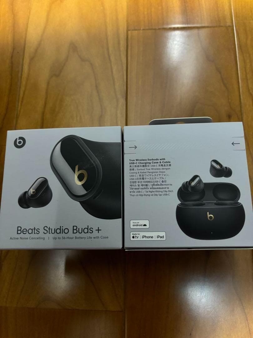 Beats Studio Buds ＋ ブラック　ビーツ スタジオｘ2
