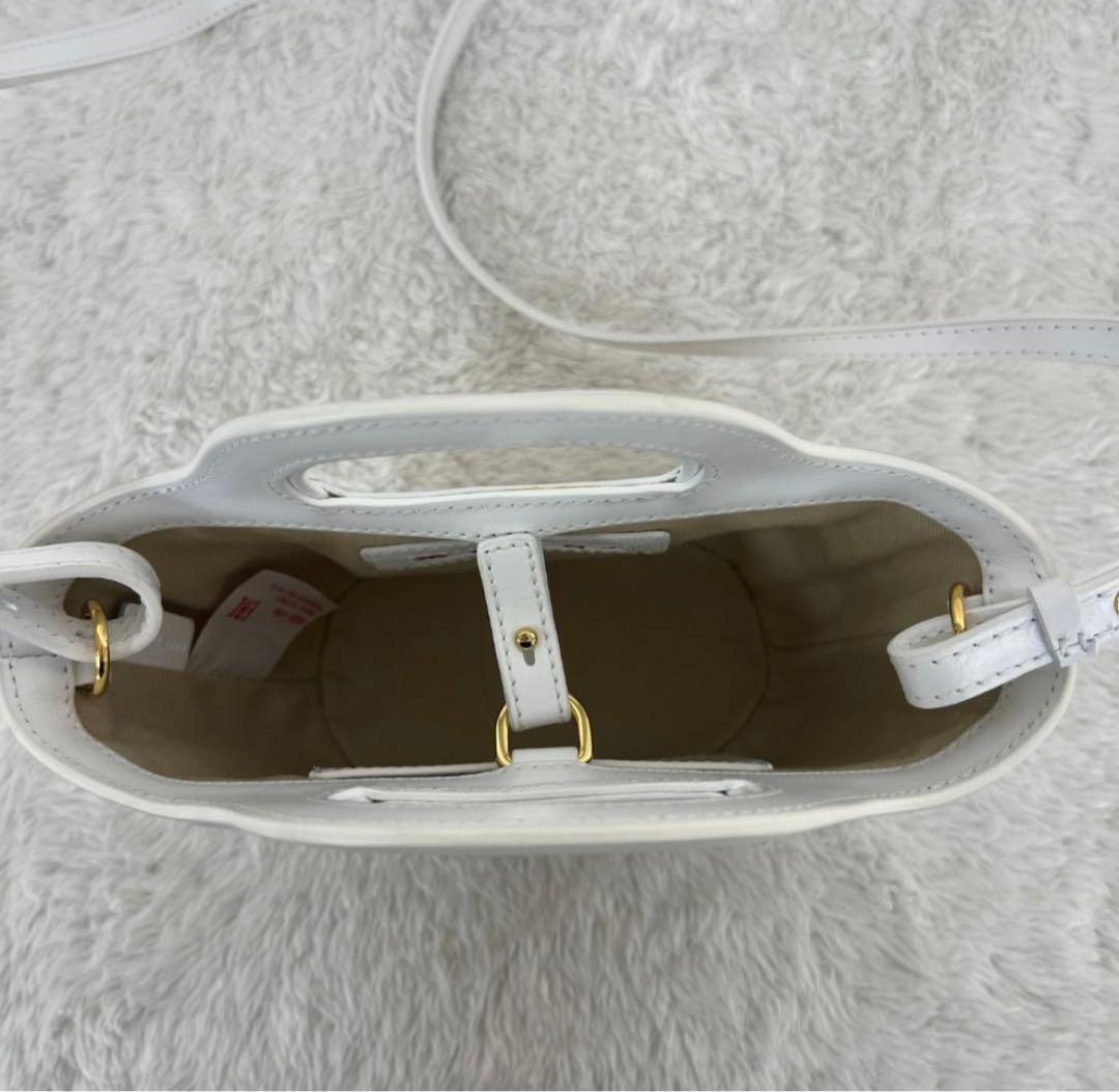 MARNI かごバッグ ホワイト/ベージュ