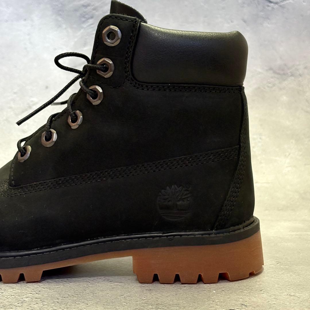 美品　ティンバーランド　Timberland　6インチプレミアムブーツ　黒　23