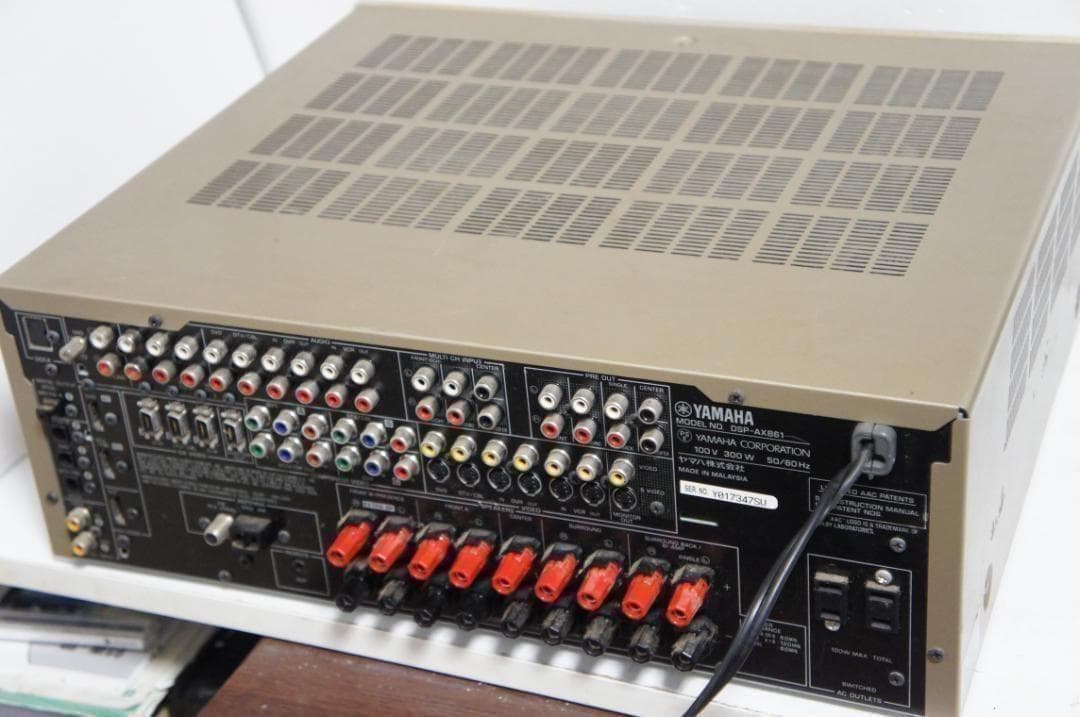 ヤマハ　DSP-AX861　AVアンプ　ホームシアター　サラウンド 0201