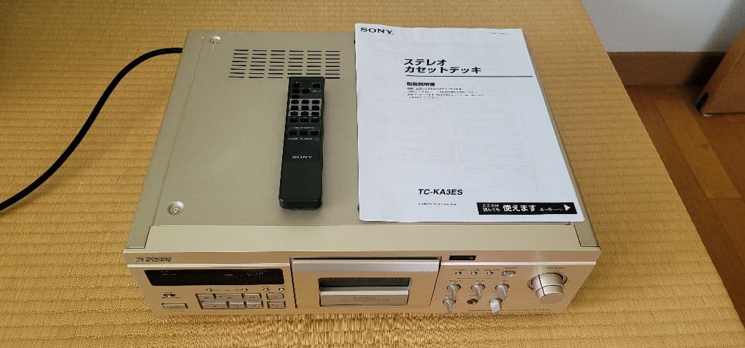 SONY ソニーカセットデッキ TC-KA3ES メンテ済み