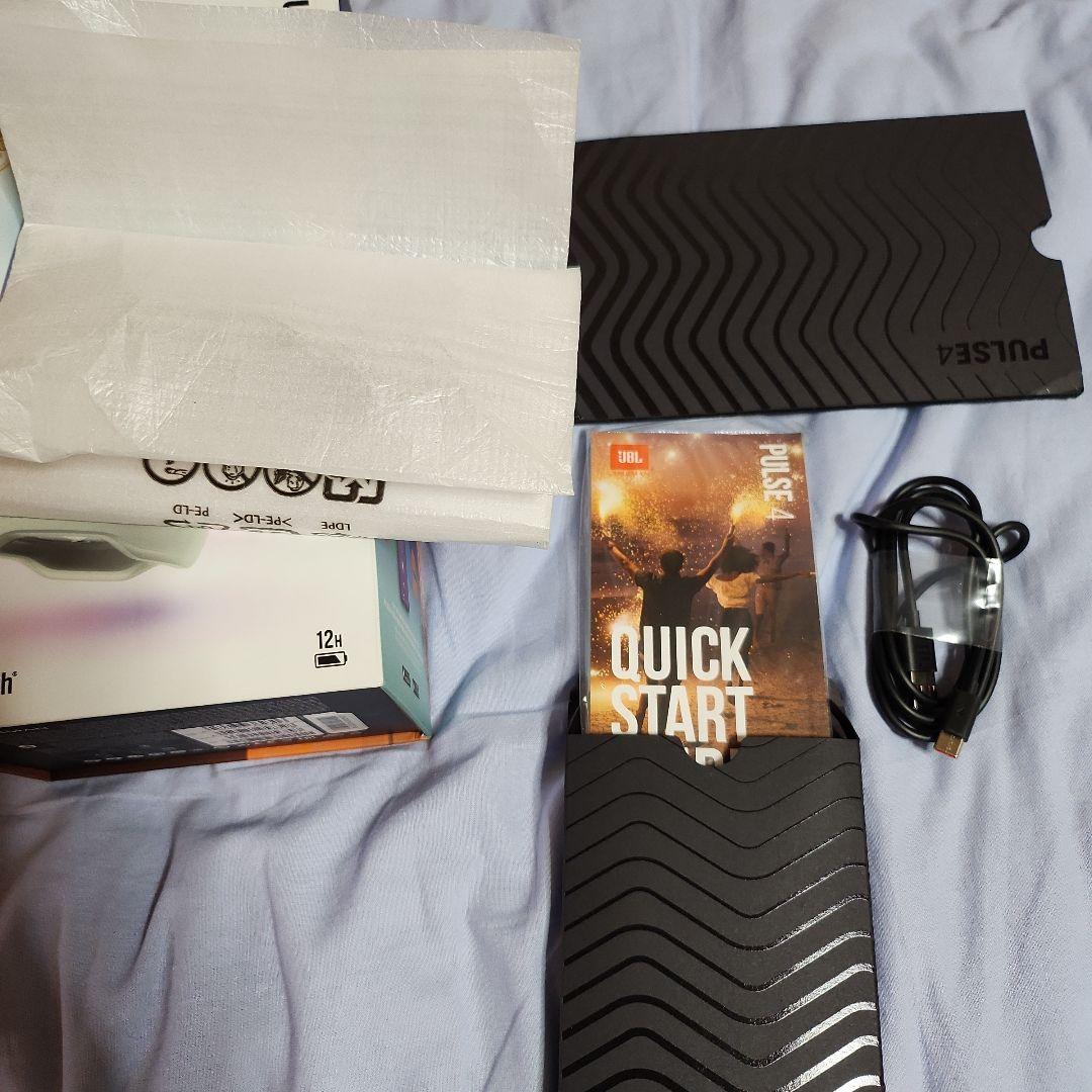 Bluetooth ワイヤレススピーカー 多色LEDライトJBL Pulse 4