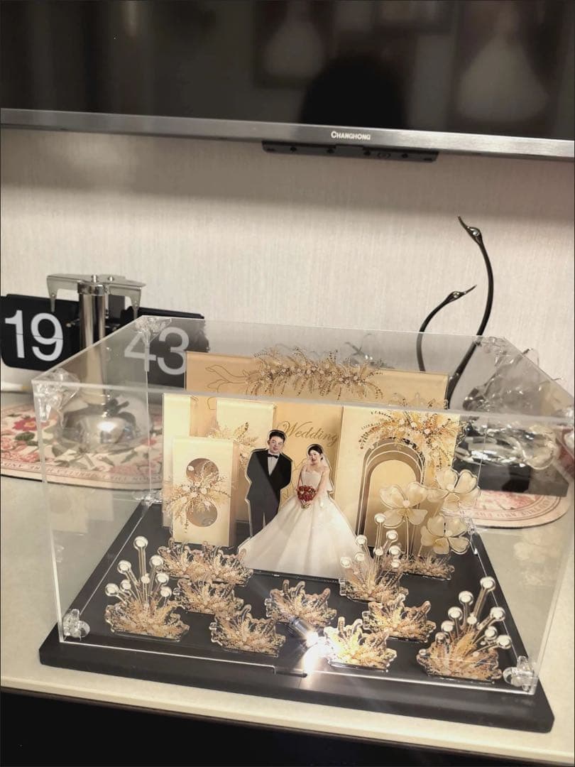結婚祝い アクリル フォトフレーム オーダーメイド結婚式 プレゼント ギフト
