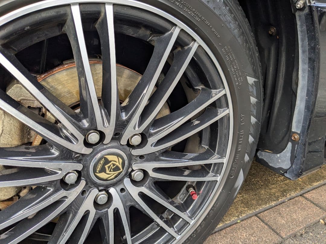 [美品] RiZLEY weds製 17インチ ホイールセット