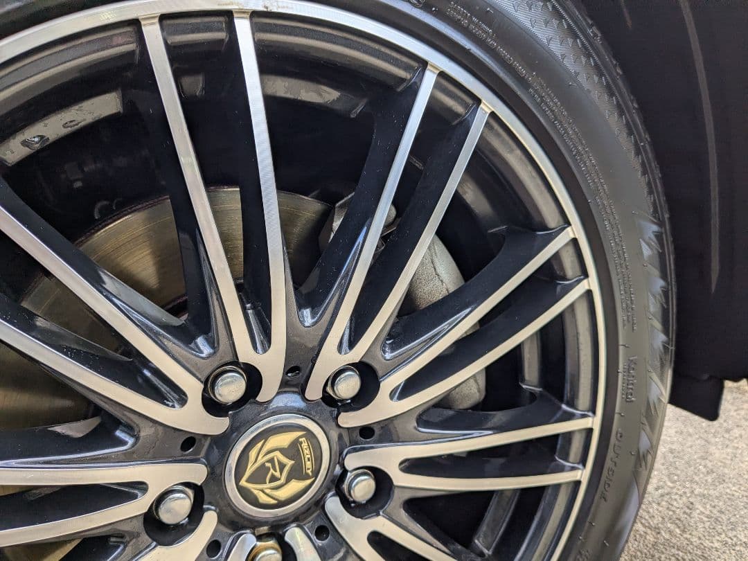 [美品] RiZLEY weds製 17インチ ホイールセット