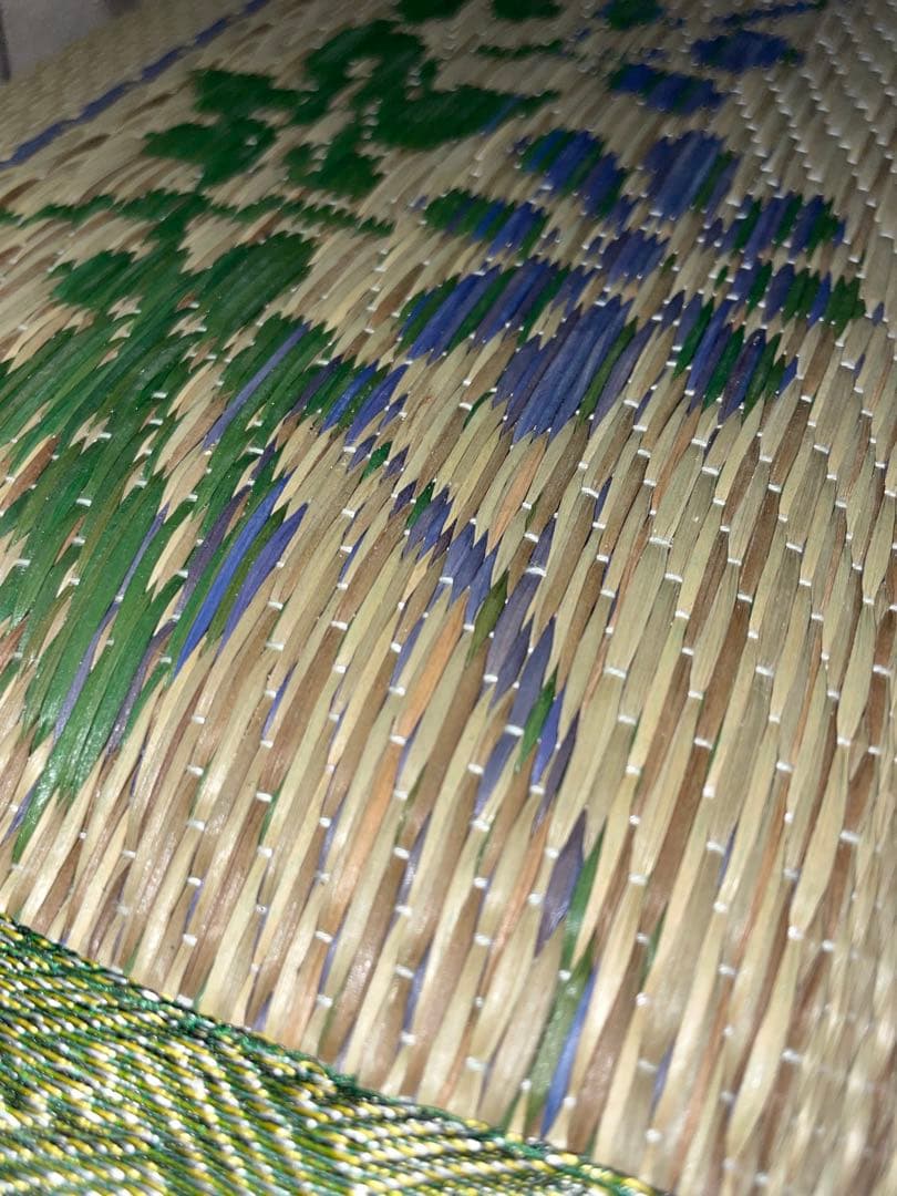 日本製 い草 55×55cm×5P 夏座布団　レトロ　い草 座布団