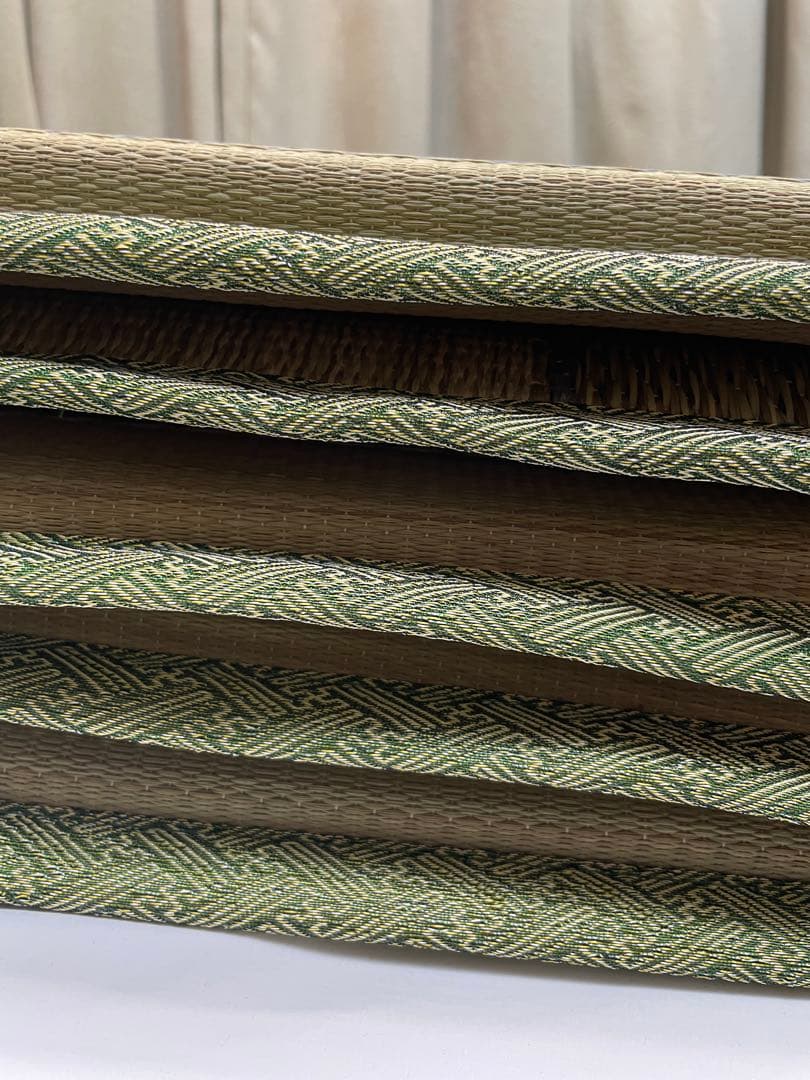 日本製 い草 55×55cm×5P 夏座布団　レトロ　い草 座布団