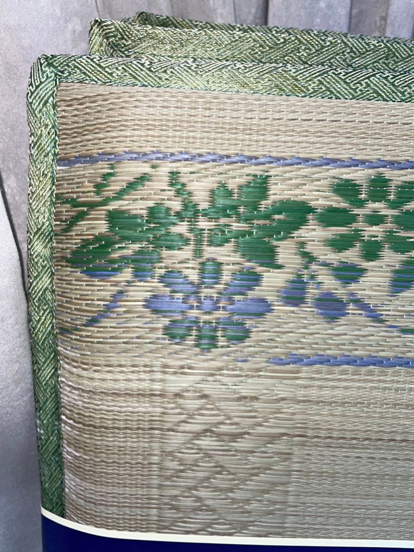 日本製 い草 55×55cm×5P 夏座布団　レトロ　い草 座布団