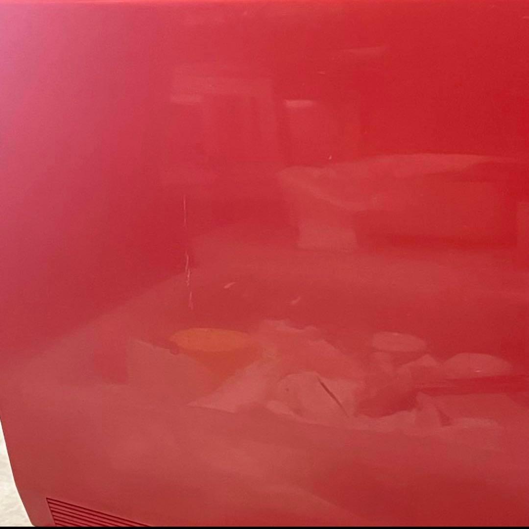 レア✴︎ スチールラック　レッド　昭和レトロ　ポップ　エムケー　衣装ケース