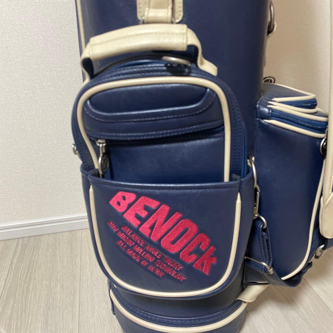 haruさま！！BENOCK 限定キャディバッグ BKCB-01 ネイビー