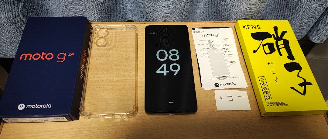 motorola moto G24 アイスグリーン