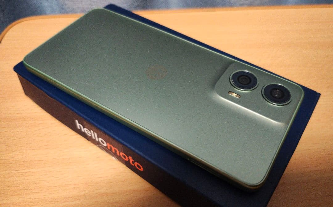 motorola moto G24 アイスグリーン