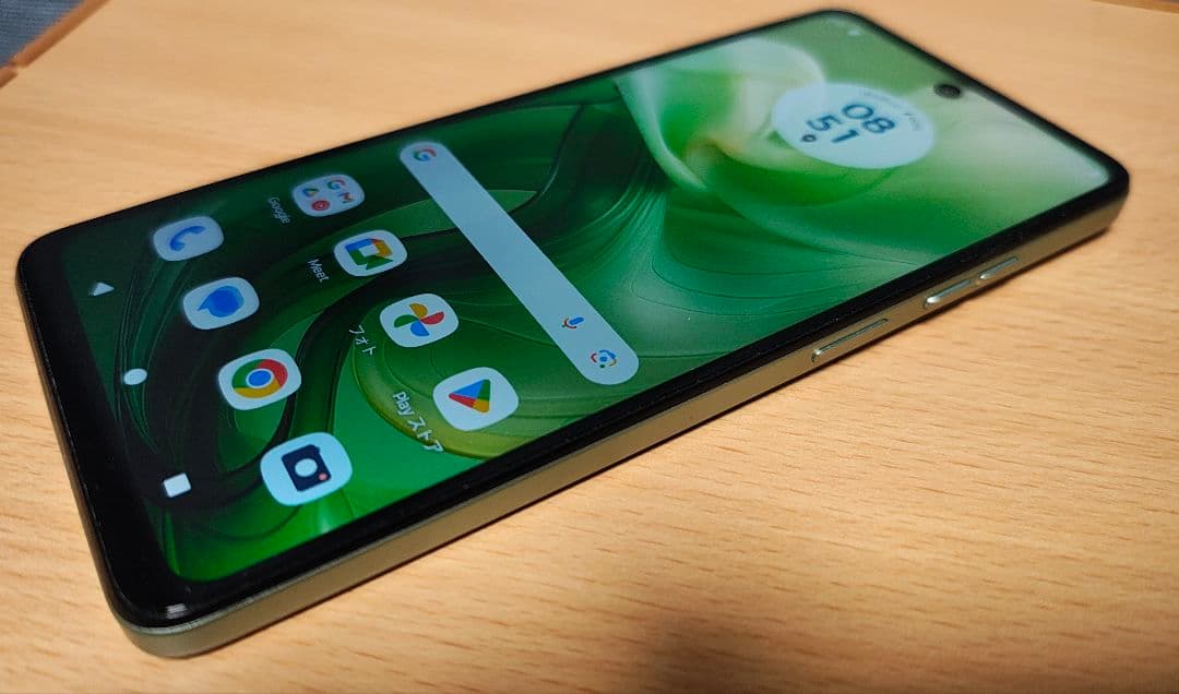 motorola moto G24 アイスグリーン