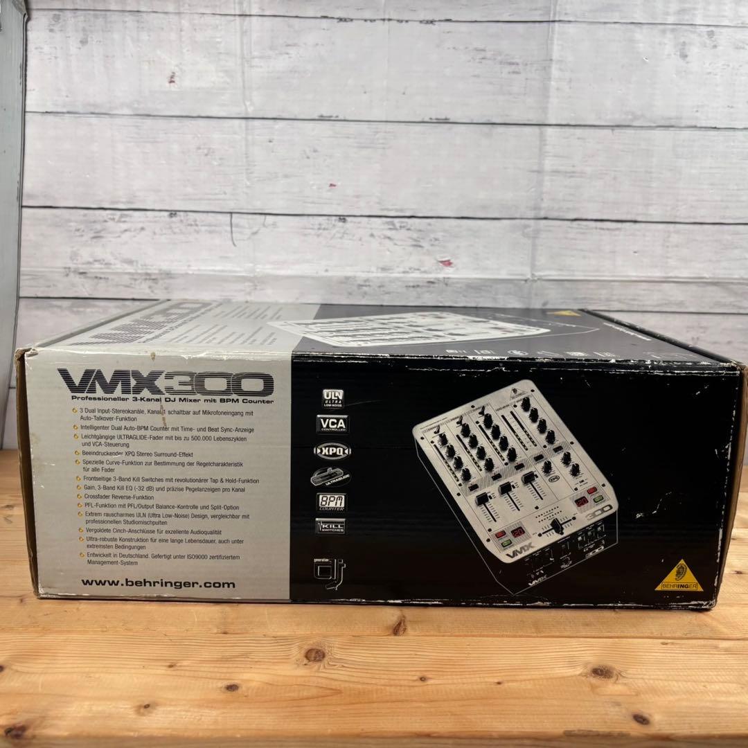 【商品名】 Behringer VMX300 DJミキサー　メンテ、動作確認済み