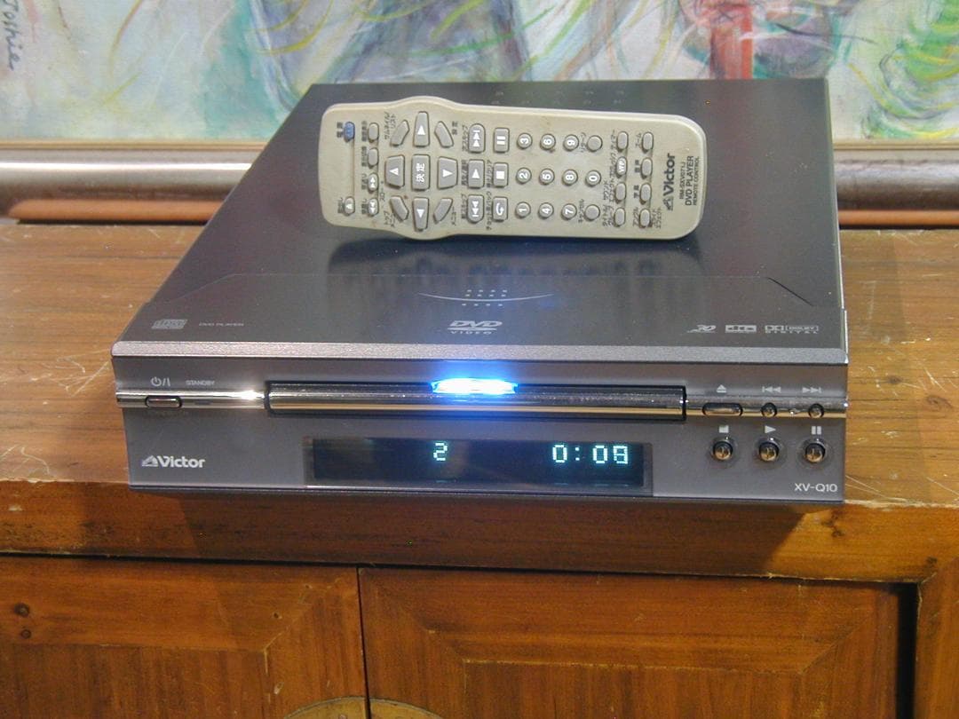 ★ビクター　Victor　XV-Q10 DVD/CDオーディオプレーヤーです。