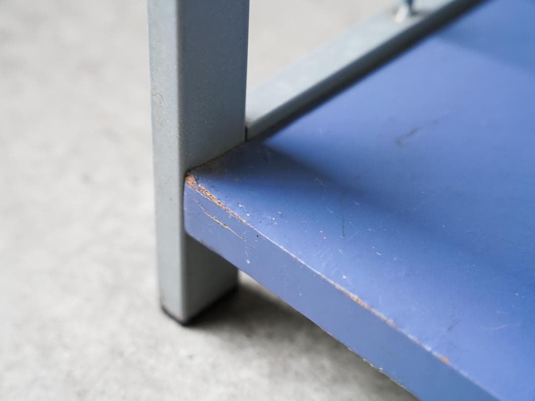 vintage shelf ポストモダン 3段 スチールシェルフ レトロポップ