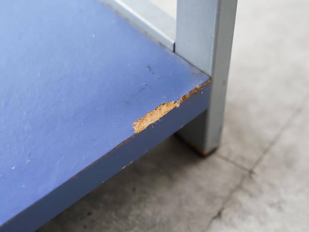 vintage shelf ポストモダン 3段 スチールシェルフ レトロポップ