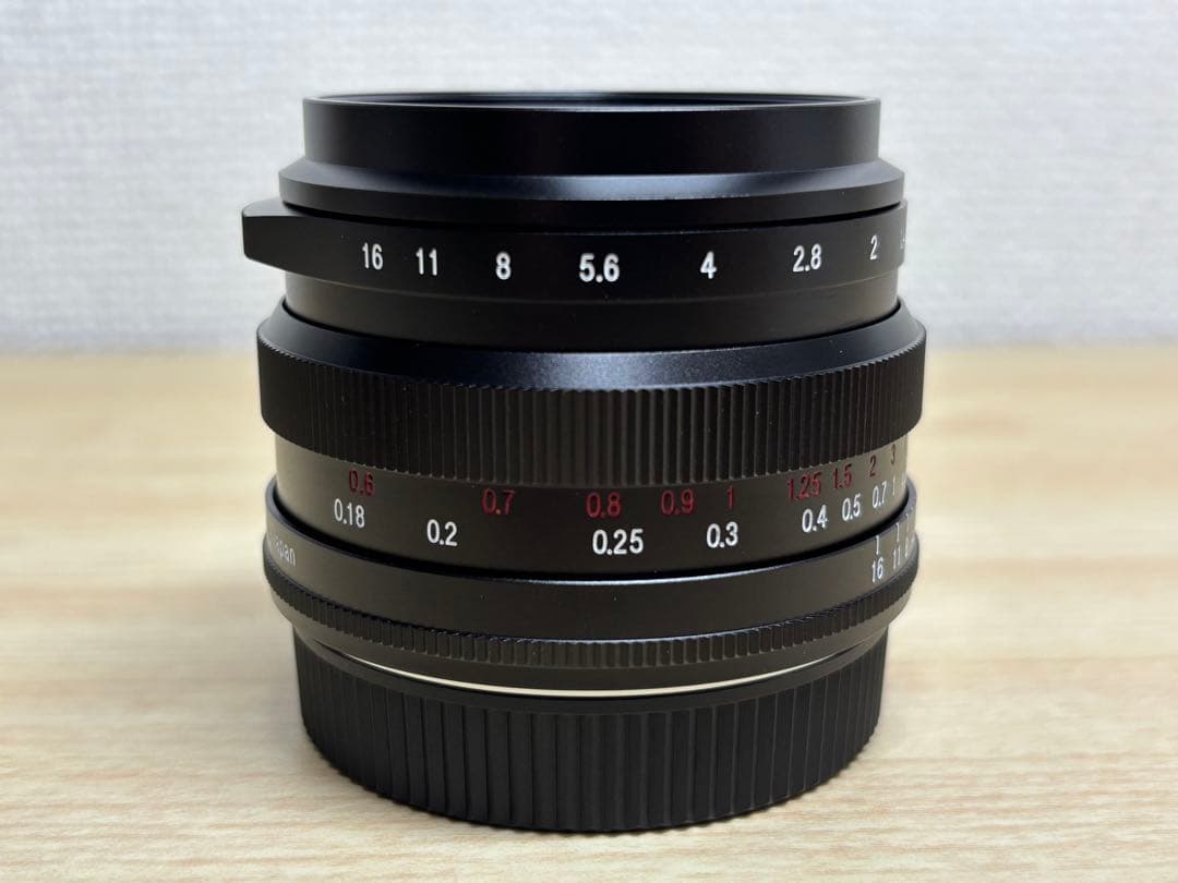 ホクトレンダー NOKTON 23mm F1.2 Xマウント フィルター付き