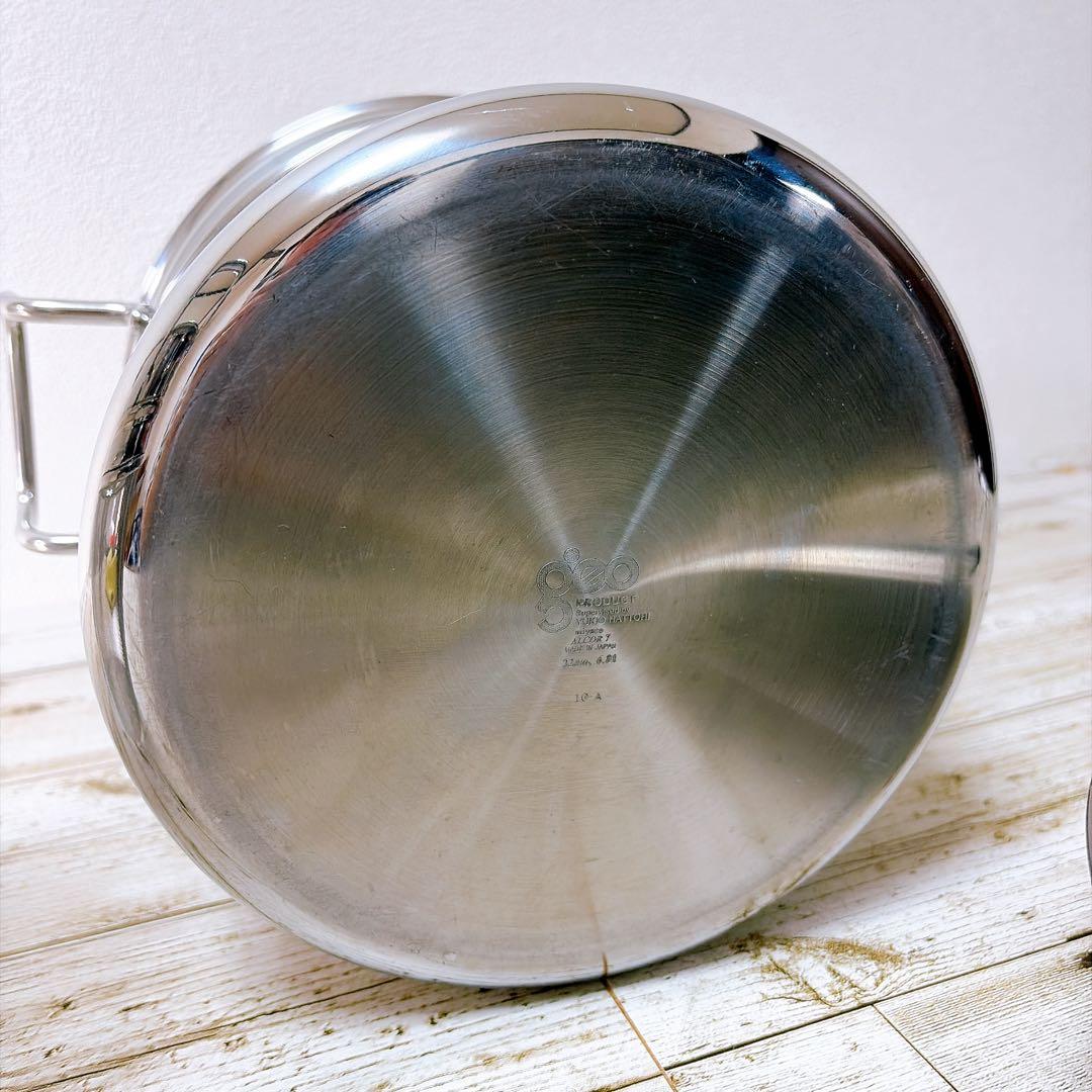 T*i様 宮崎製作所 ジオプロダクトパスタポット 21cm 日本製 IH対応GE