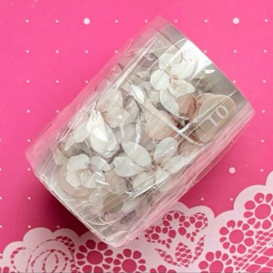 雾面 PET 6cm×6m 风语花眠 海外マスキングテープ　海外マステ　花